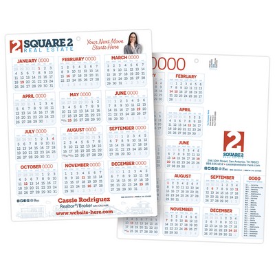 Laminated Plastic Card - 8.5x11 - 14 pt.