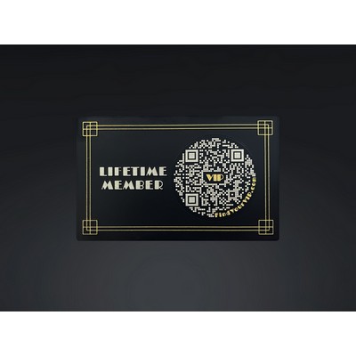 Metal Cards with QR Code Function