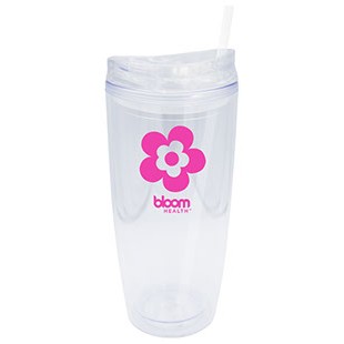 20 Oz. Sprint Tumbler w/Straw- Closeout