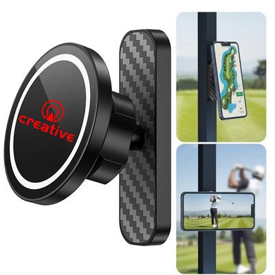Magnetic Golf Cart Phone Holder