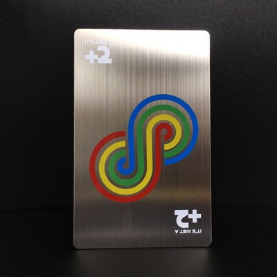 Metal Rounded Corner Business Cards