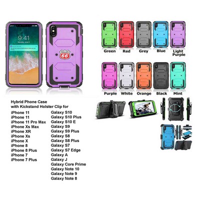 iBank ® Shockproof Case works with Galaxy A10e/A15/A16/A23/A32/A52 + Screen Protector